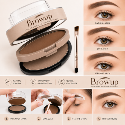 BROWUP™ - Perfect Eyebrows in 5 seconds